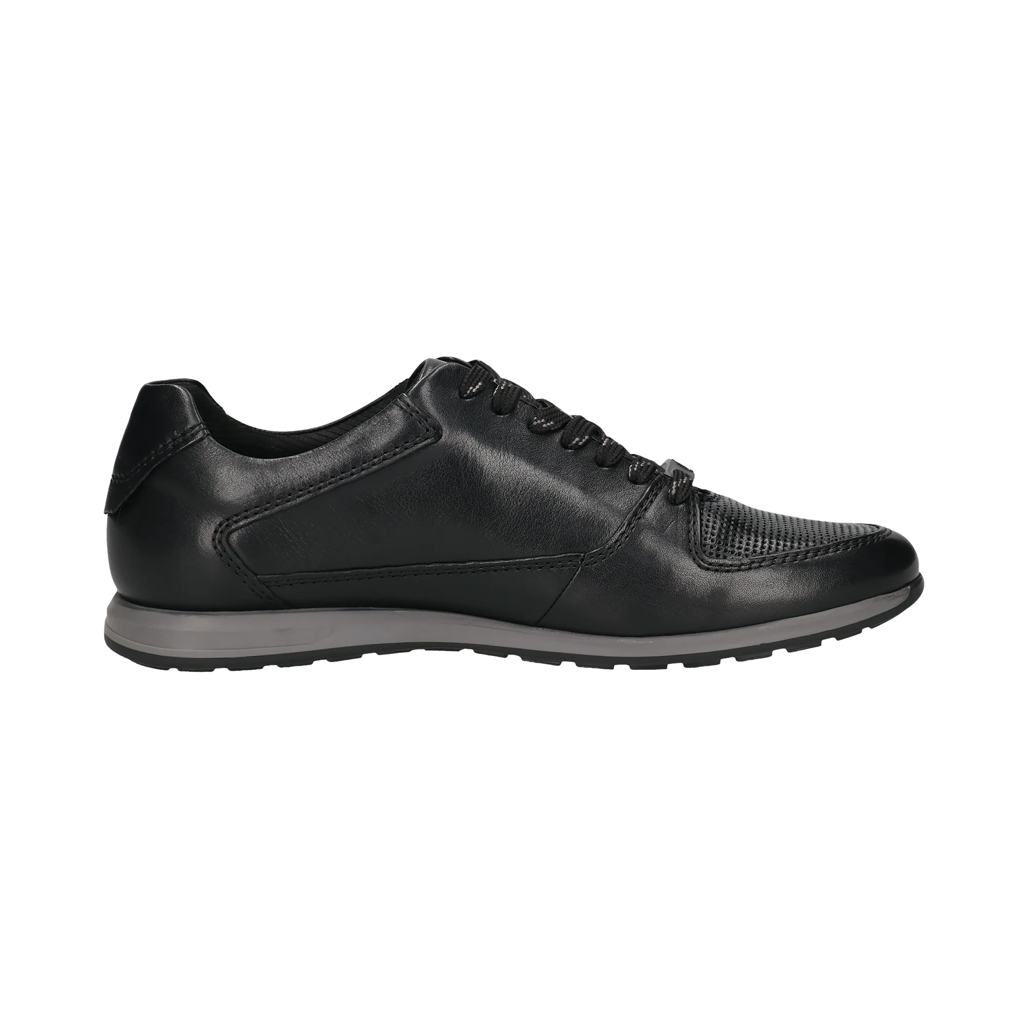 Leder Sneaker schwarz – Image 4