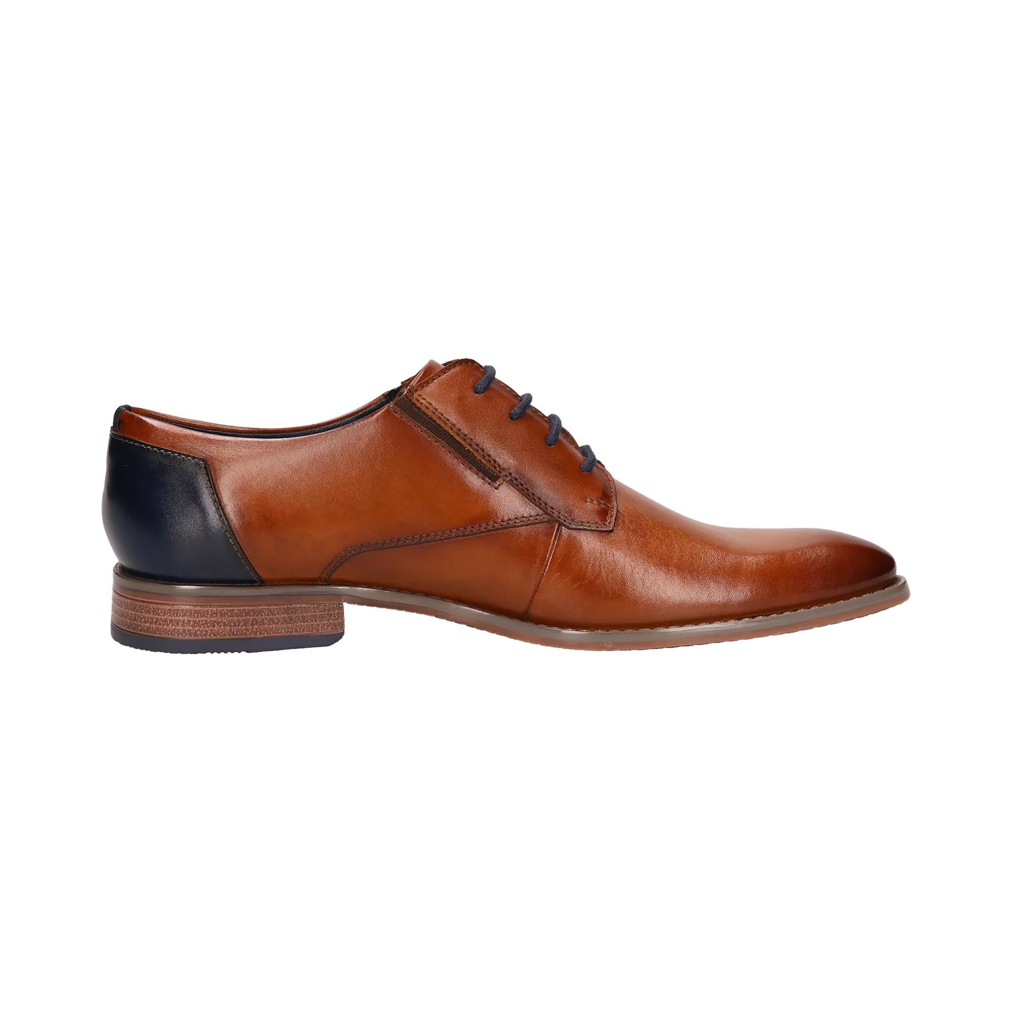 Leder Business Schnürer cognac – Image 4