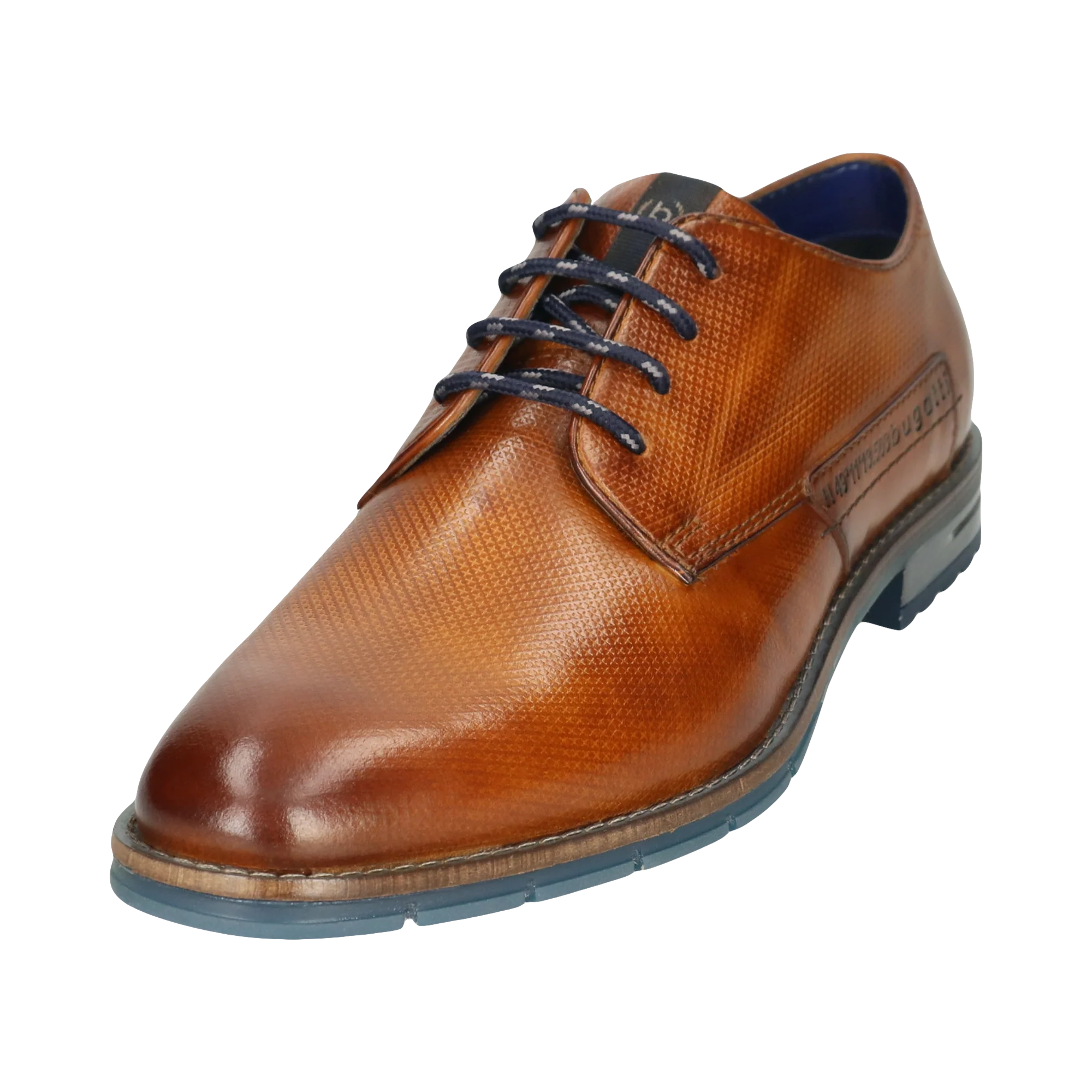 Leder Business Schnürer cognac – Image 2