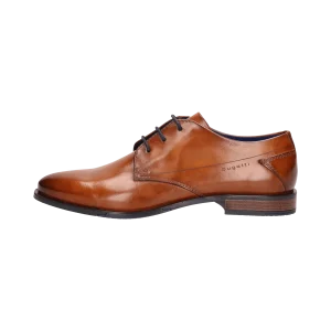 Leder Business Schnürer cognac