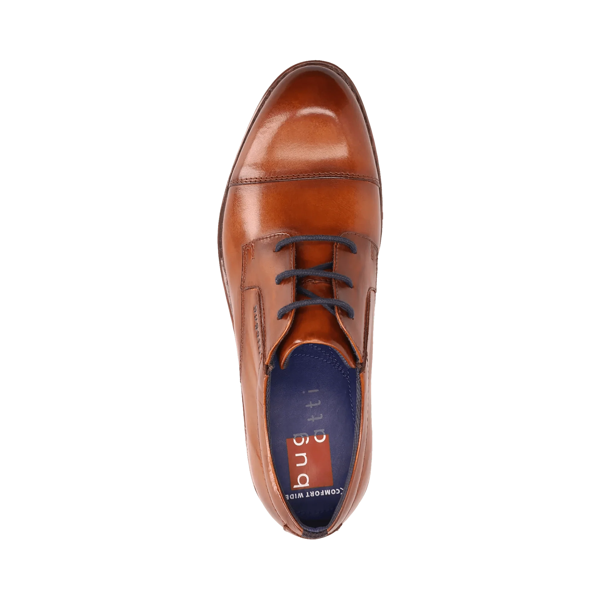 Leder Business Schnürer cognac – Image 6