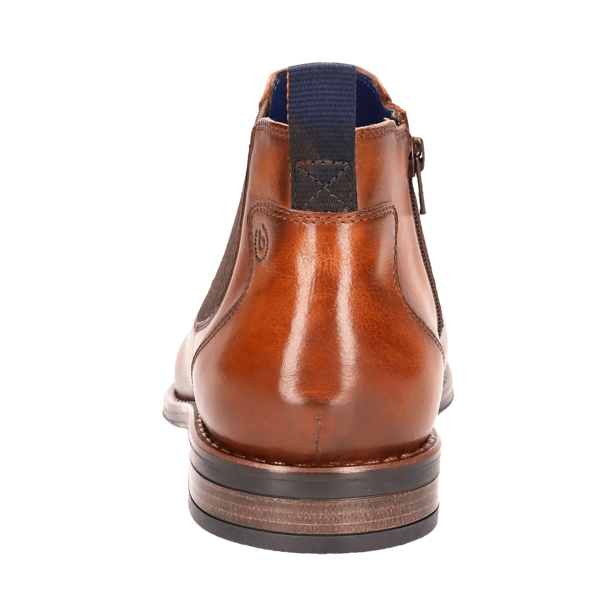 Leder Stiefel cognac – Image 3