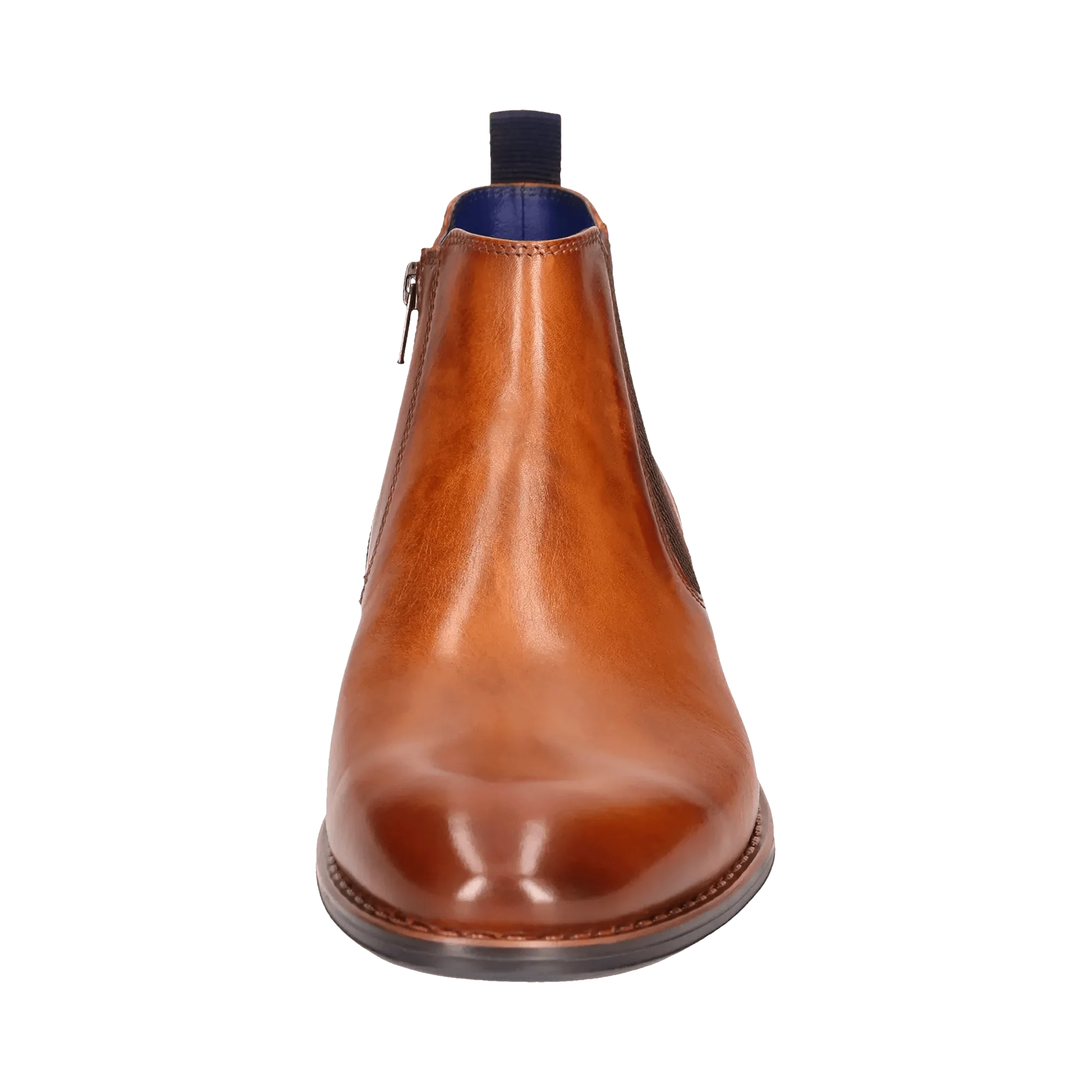 Leder Stiefel cognac – Image 5