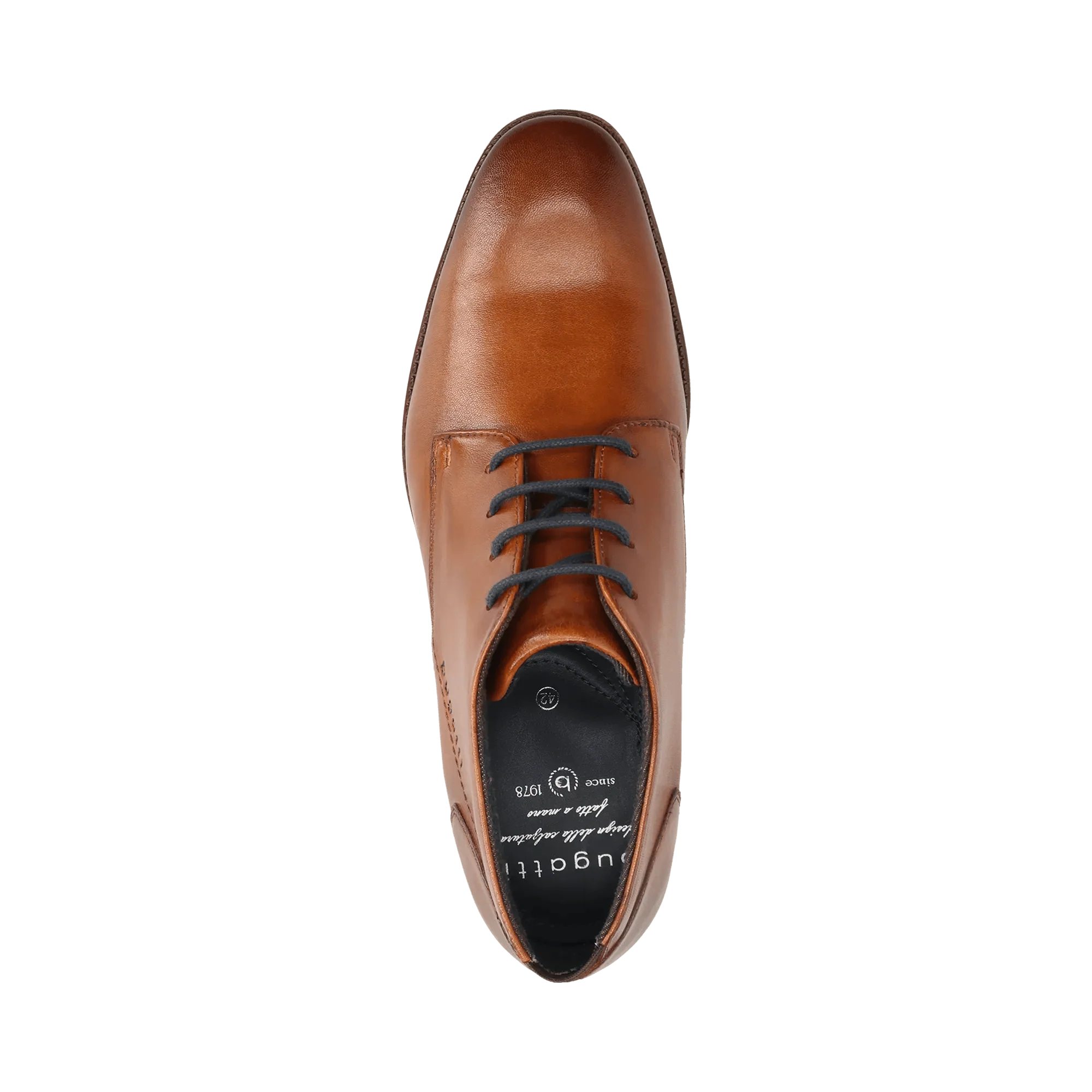 Leder Stiefel cognac – Image 6