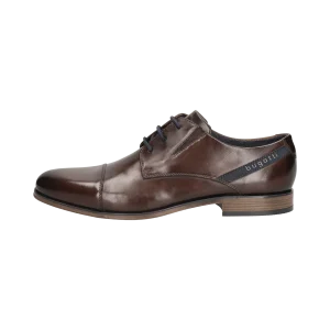 Leder Business Schnürer dunkelbraun