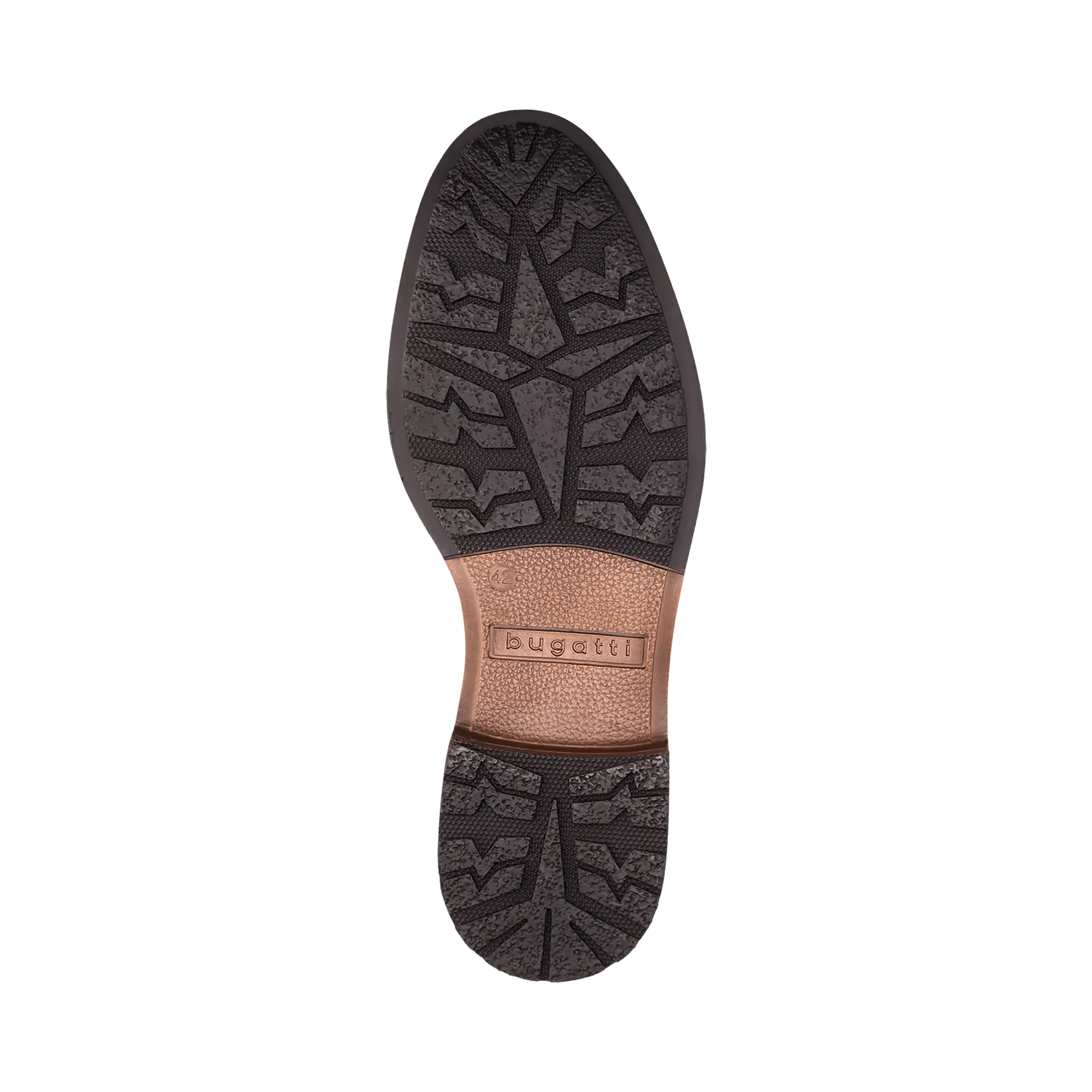 Leder Schnürstiefel dunkelbraun – Image 7