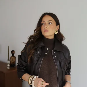VESTE FABI MARRON