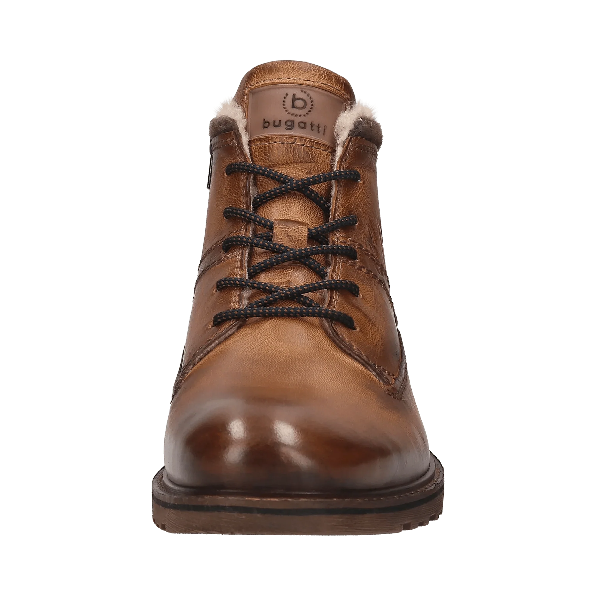 Leder Schnürstiefel cognac – Image 5