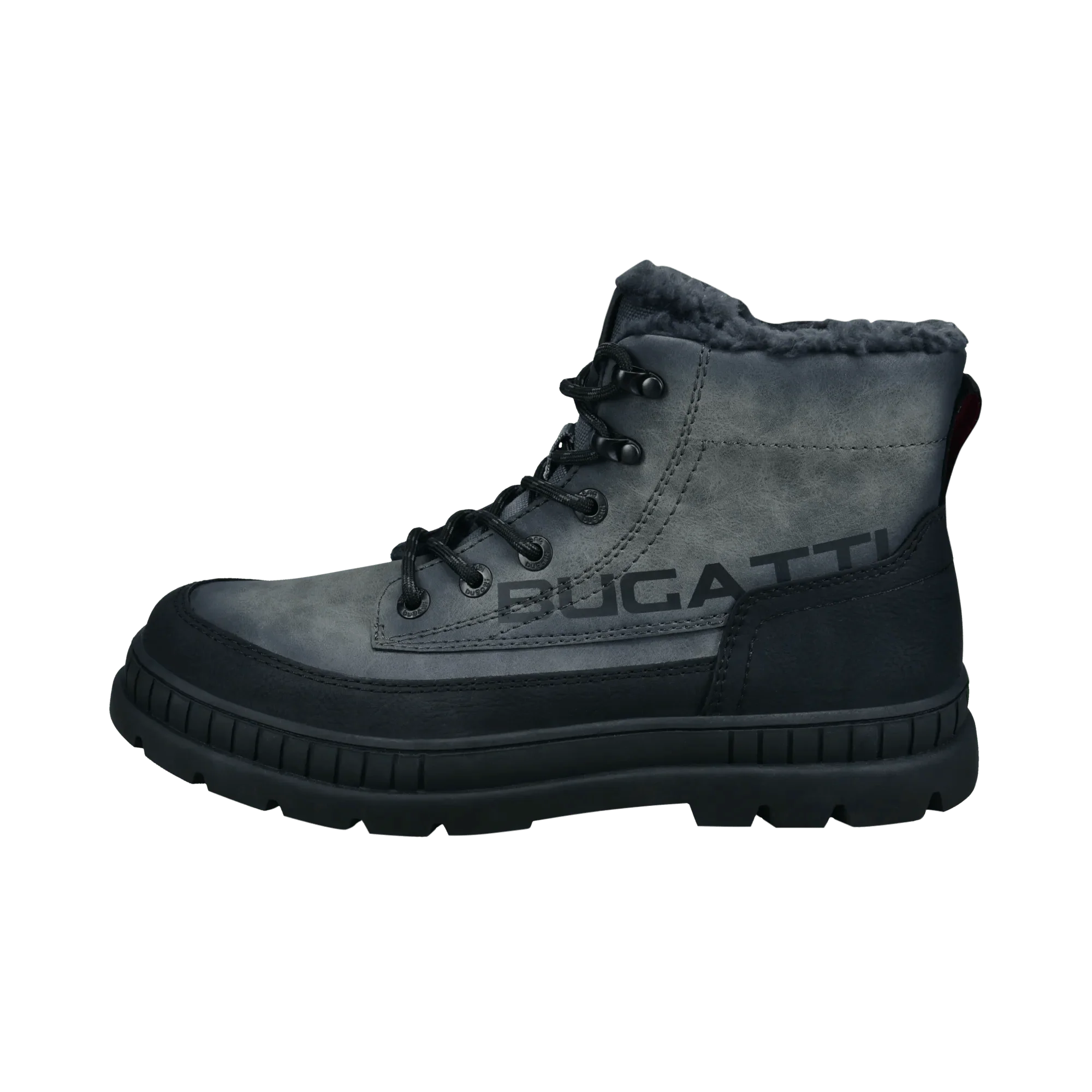 Schnürstiefel dunkelgrau