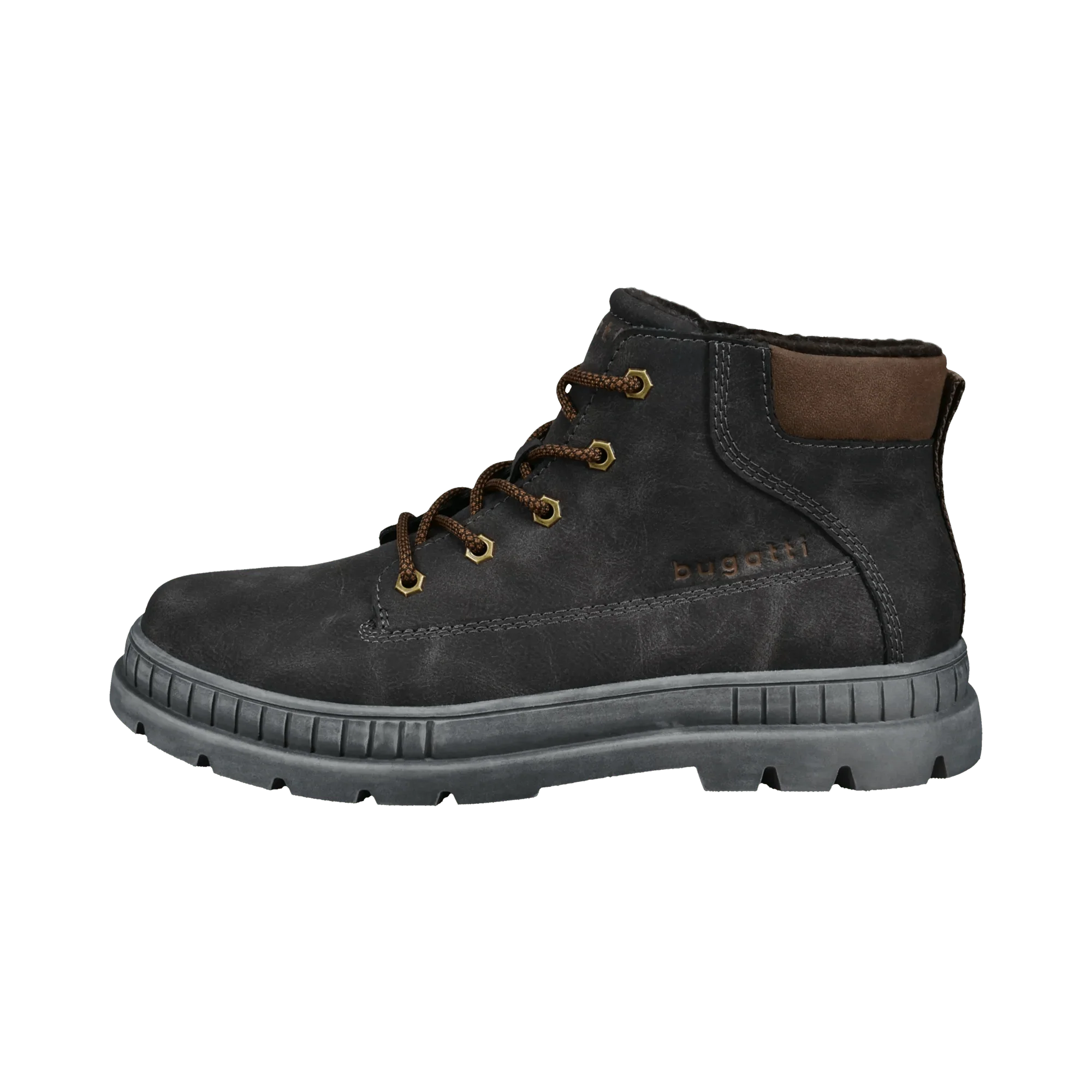 Schnürstiefel dunkelbraun
