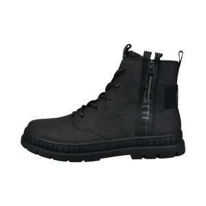 Schnürstiefel dunkelbraun
