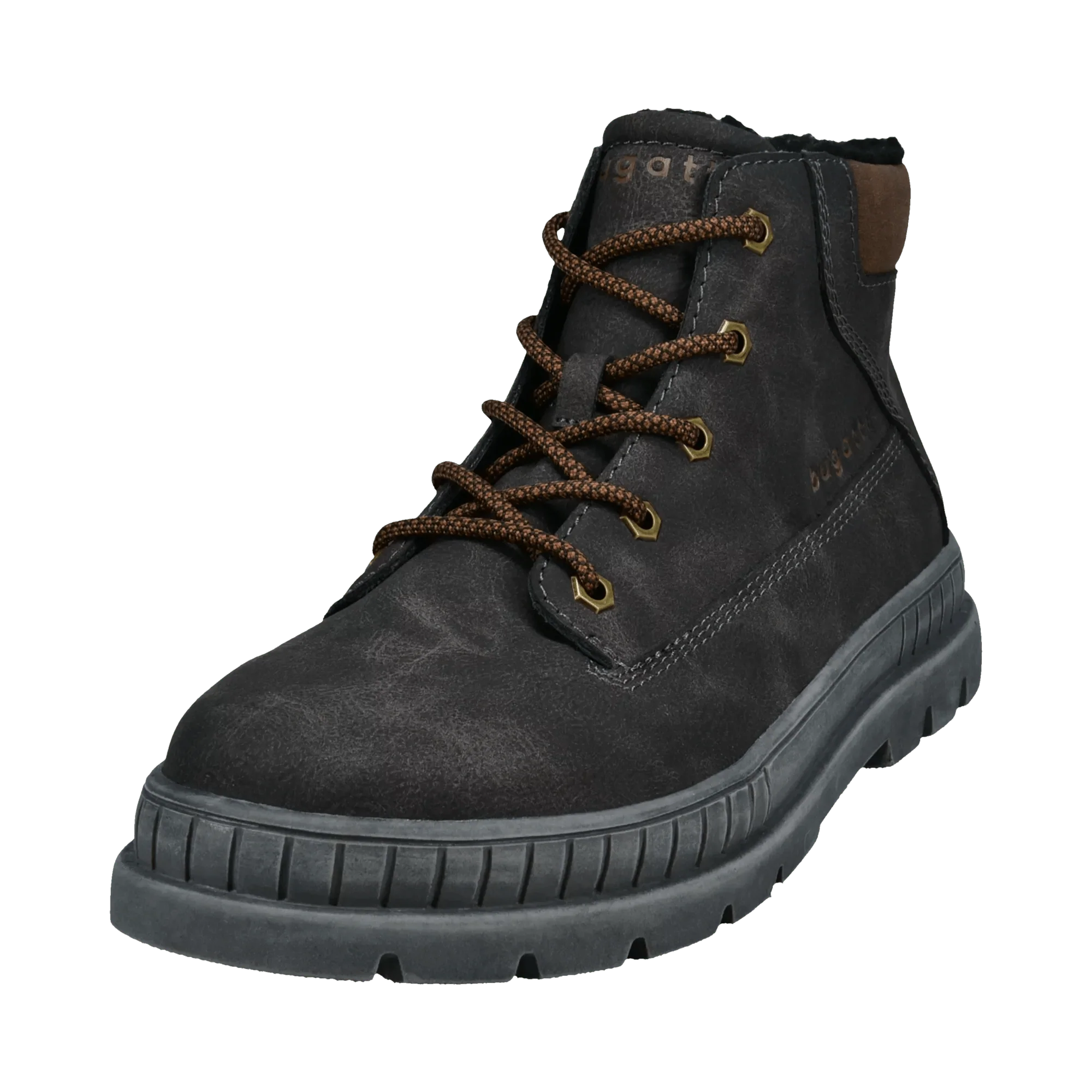 Schnürstiefel dunkelbraun – Image 2