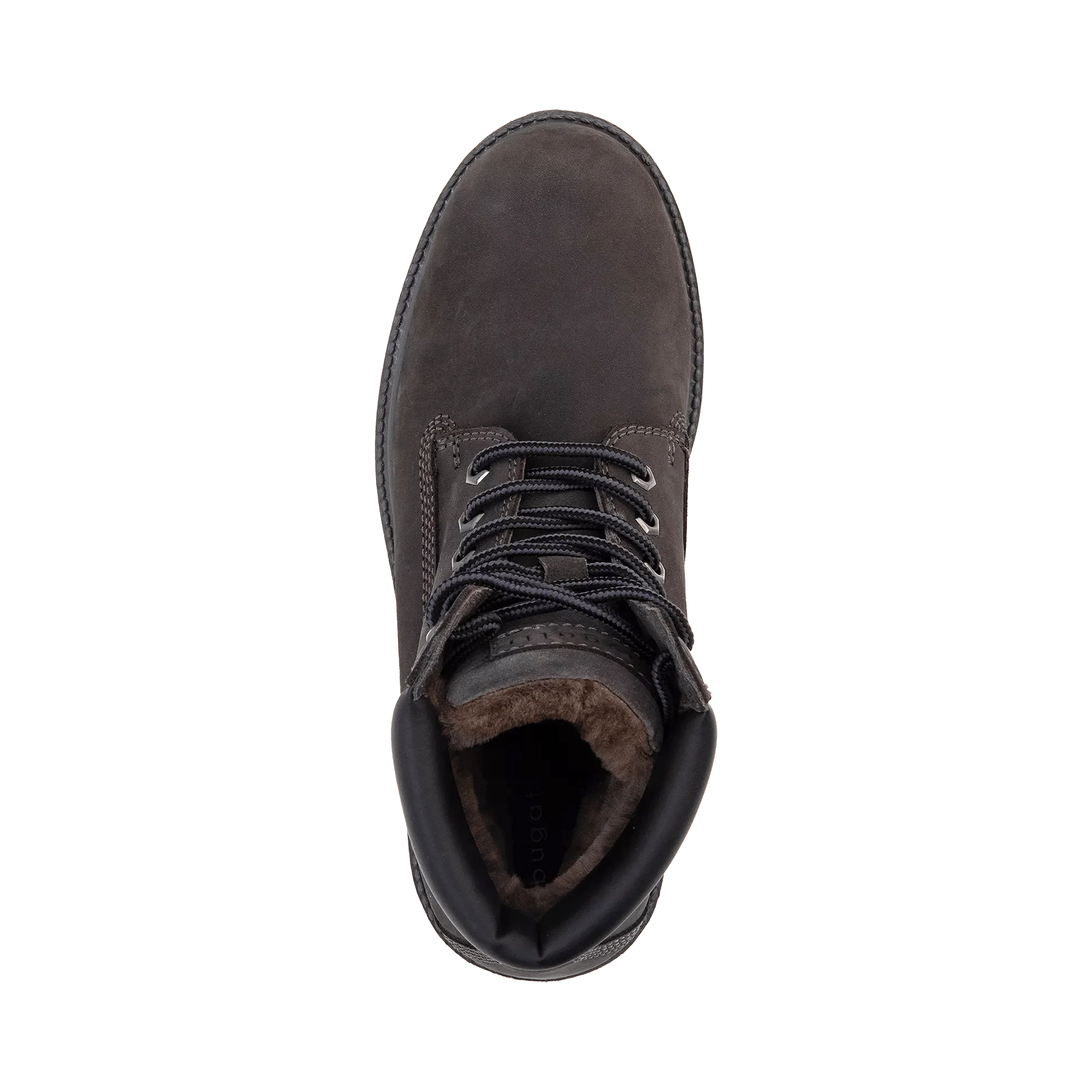 Leder Schnürstiefel dunkelgrau – Image 6