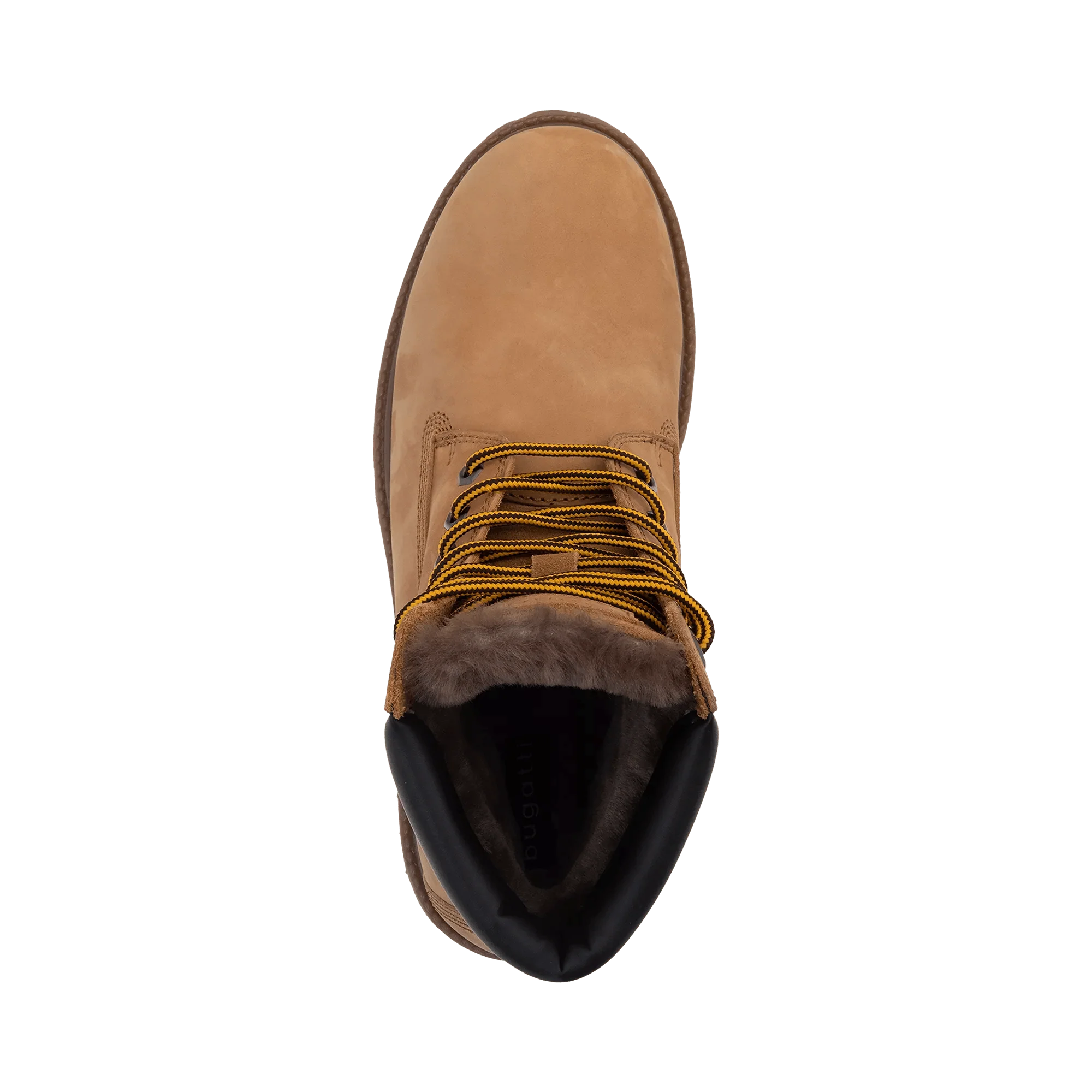 Leder Schnürstiefel gelb – Image 6