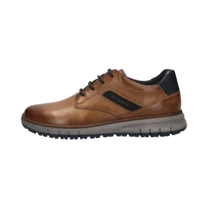 Leder Schnürer cognac