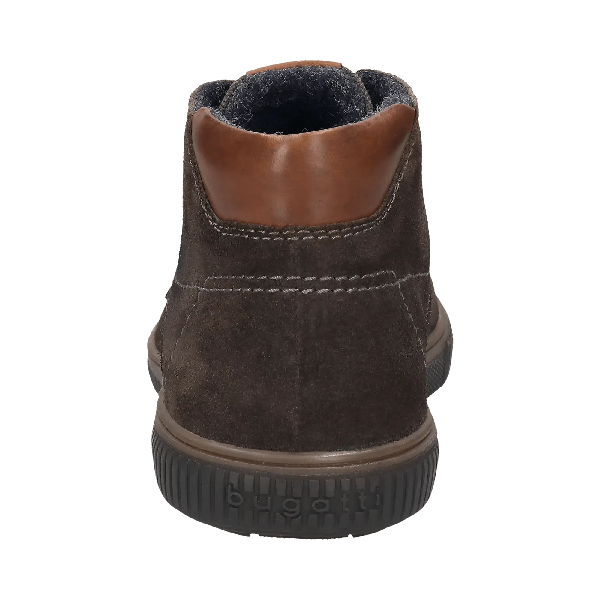 Leder Schnürstiefel dunkelgrau – Image 3