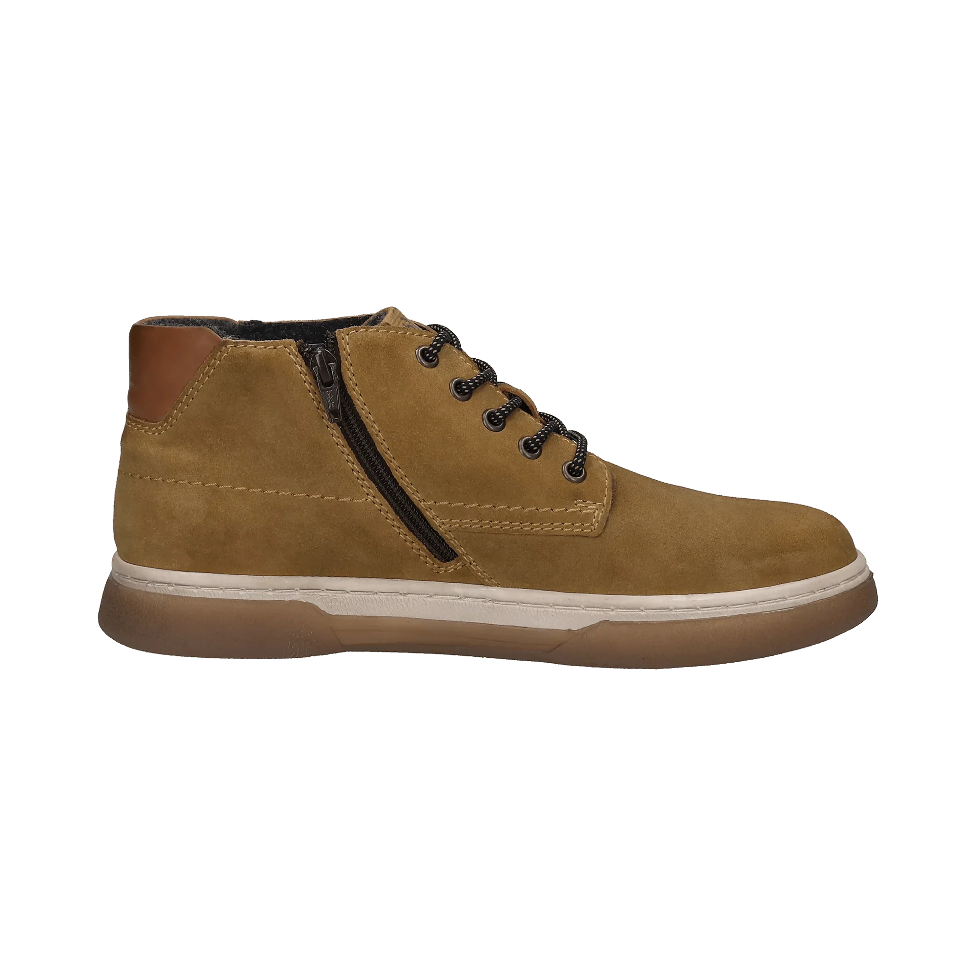 Leder Schnürstiefel gelb – Image 4