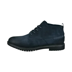 Schnürstiefel dunkelblau