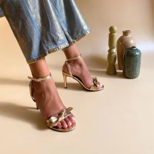 Sandales à talons - Champagne