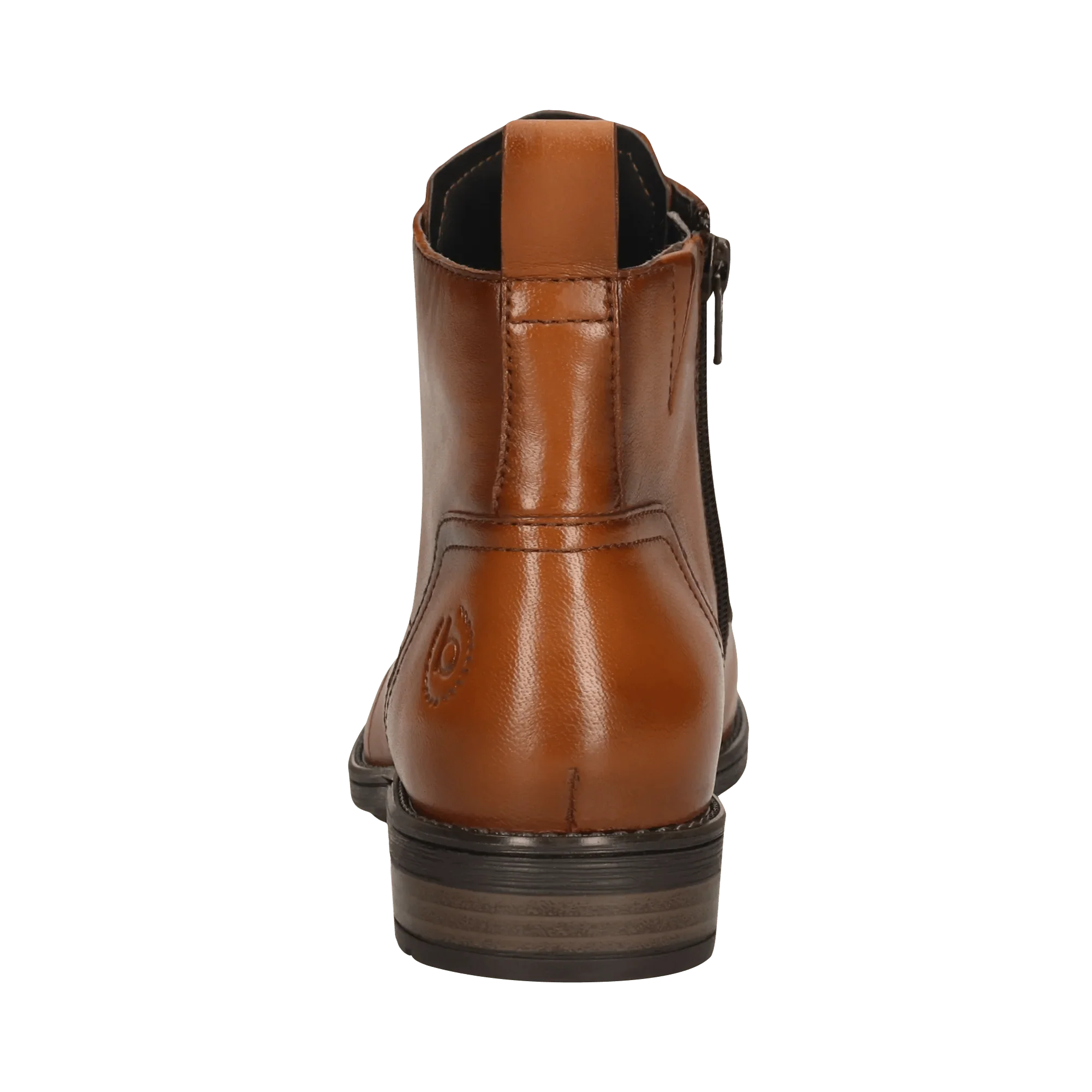 Leder Schnürstiefel cognac – Image 3
