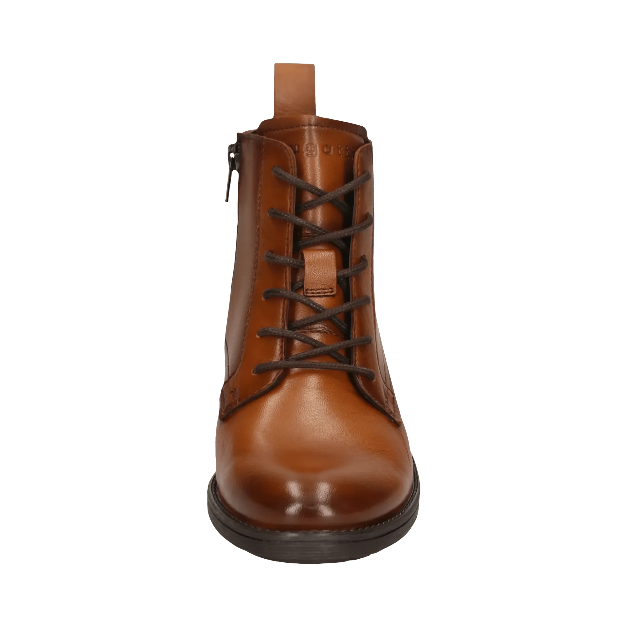 Leder Schnürstiefel cognac – Image 5