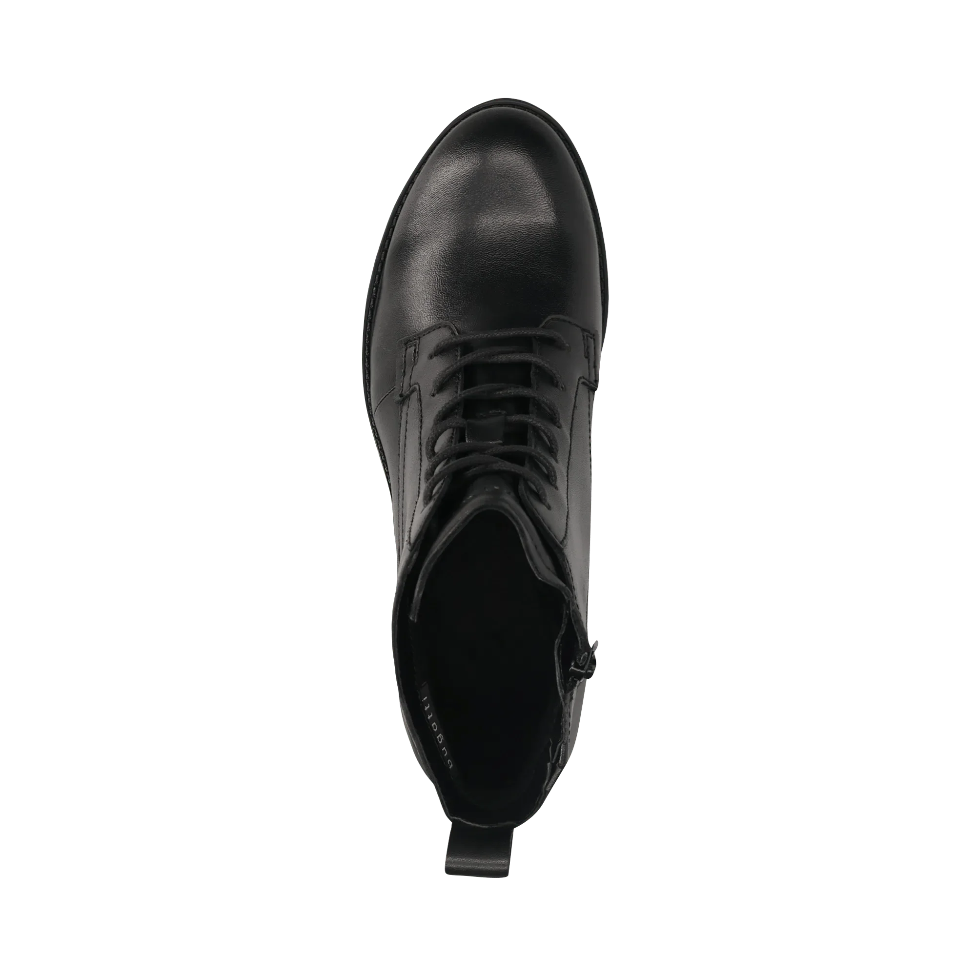 Leder Schnürstiefel schwarz – Image 6