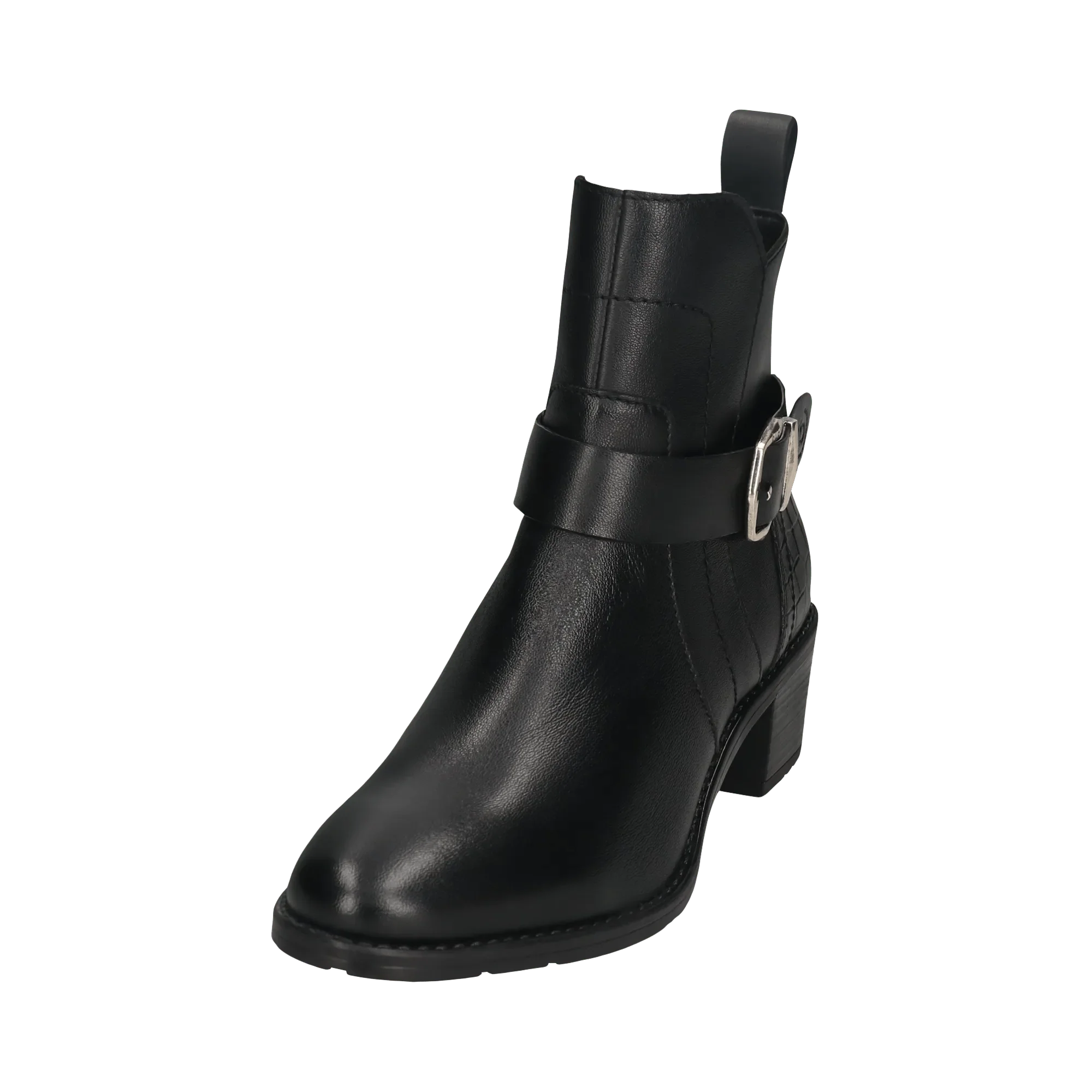 Leder Stiefeletten schwarz – Image 2