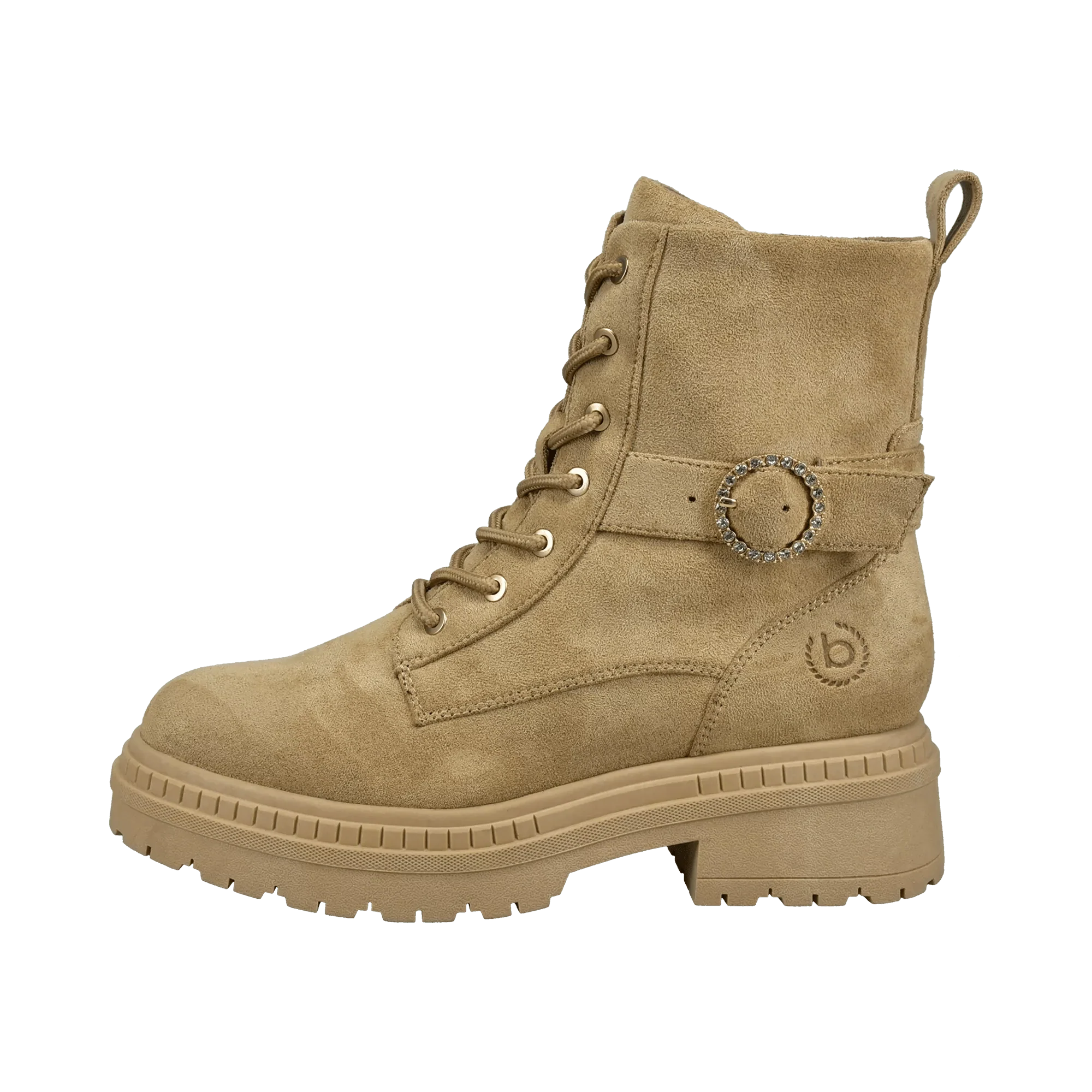 Schnürstiefel hellbraun