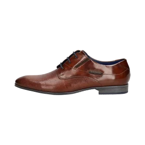 Leder Business Schnürer cognac