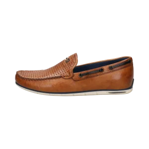 Leder Mokassin cognac