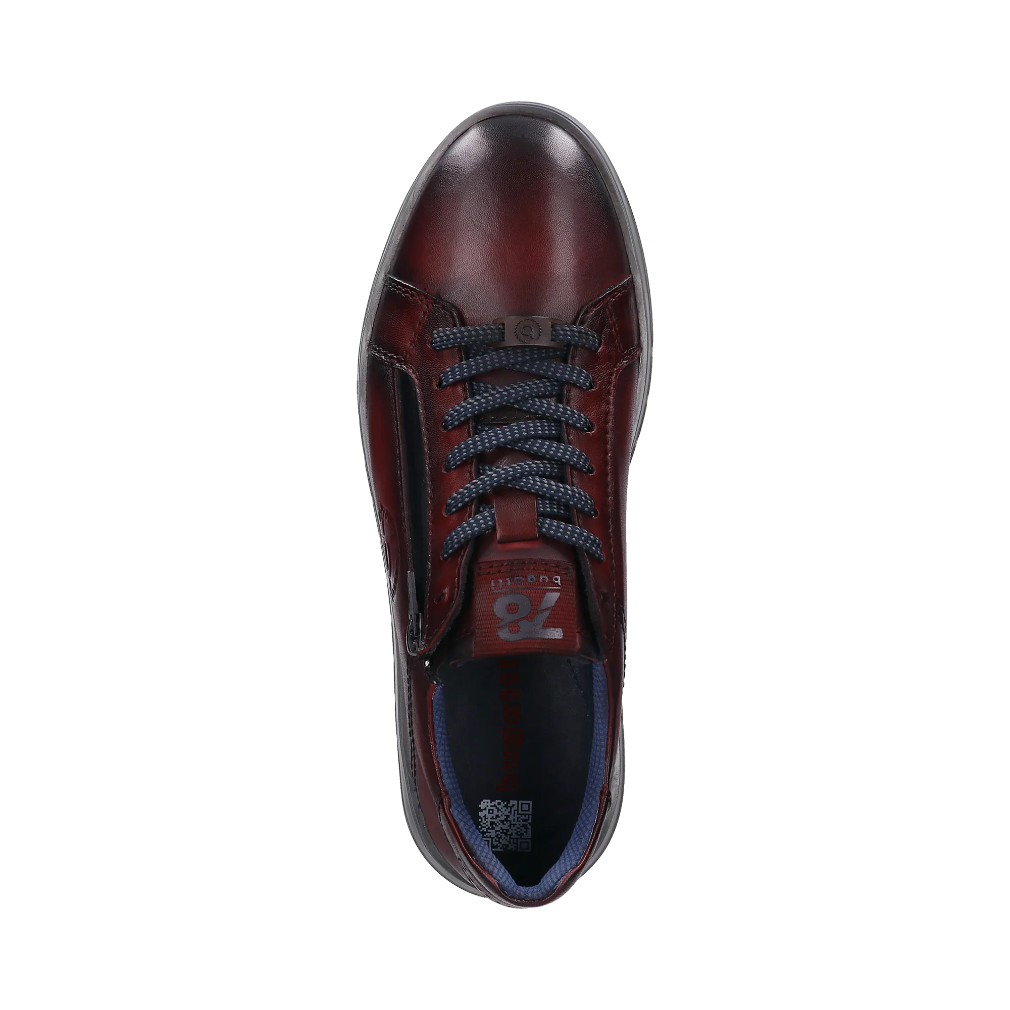 Leder Sneaker rot – Image 6