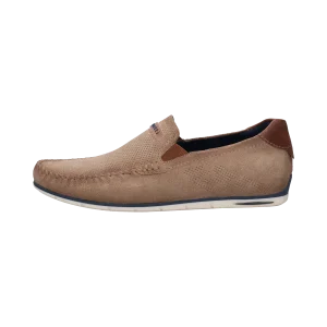 Leder Mokassin Sand