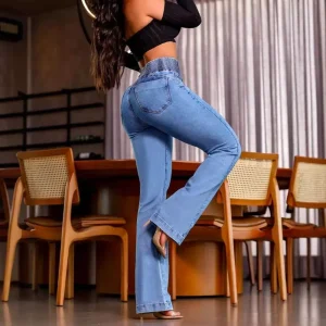 Pantalon skinny en denim extensible