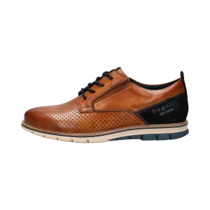 Leder Schnürer cognac