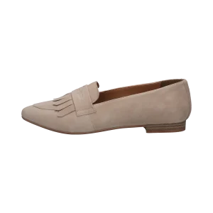 Leder Loafers beige