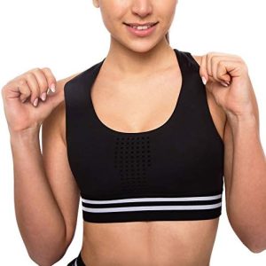 Brassière Sport Femme Maintien Fort – Soutien Gorge Sport Running, Yoga, Pilates – Confortable et Respirant, Design Français