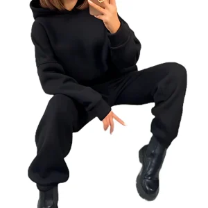 Ensemble Court à Capuche - Couleur Unie