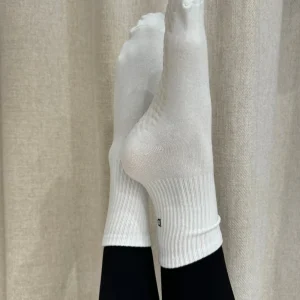 CHAUSSETTES HAUTES ANTI-DÉRAPANTES blanches