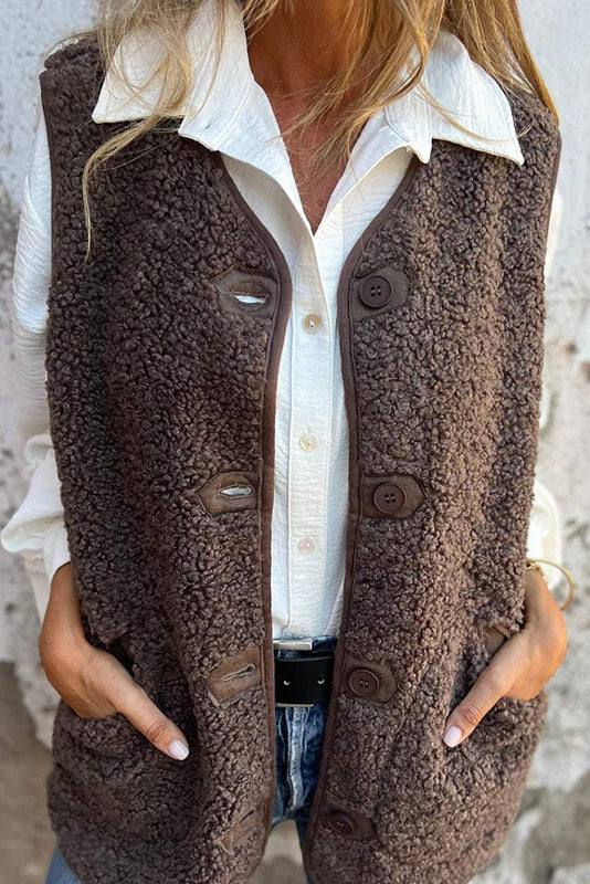 Sofia | Gilet Sans Manche Femme Élégant pour Travail, Loisirs et Occasions Formelles – Image 2