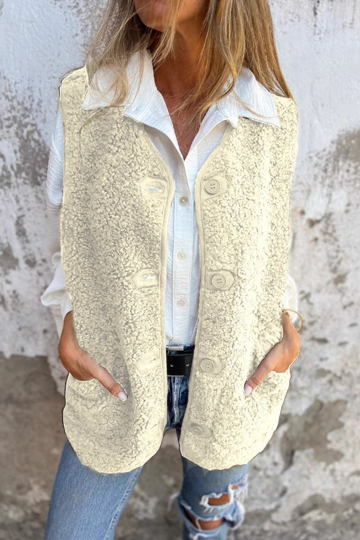 Sofia | Gilet Sans Manche Femme Élégant pour Travail, Loisirs et Occasions Formelles – Image 4