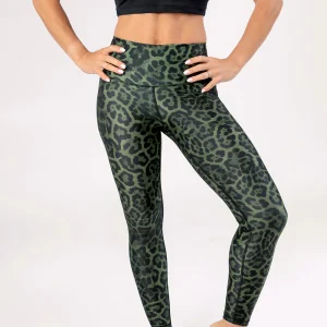 Legging Vanille Panthère kaki