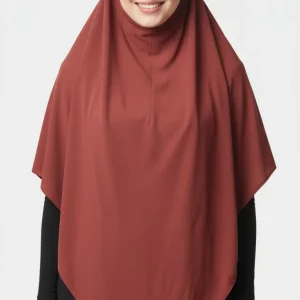 Khimar Soie de médine Rouille