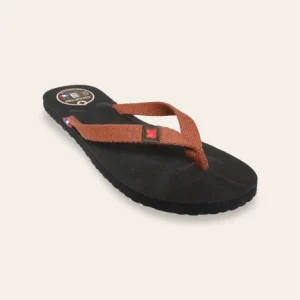 Tong Cuir MOOREA XXL Rouille