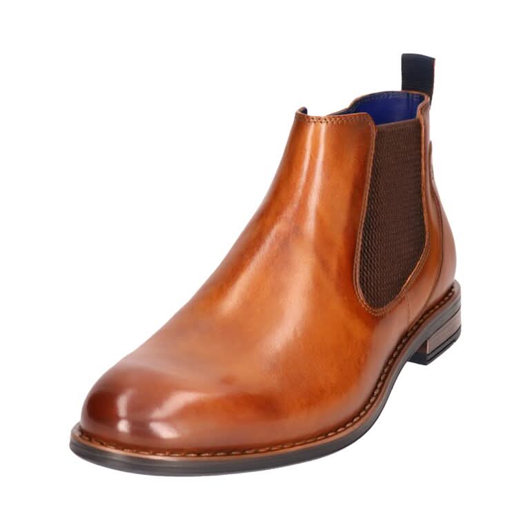 Leder Stiefel cognac – Image 2