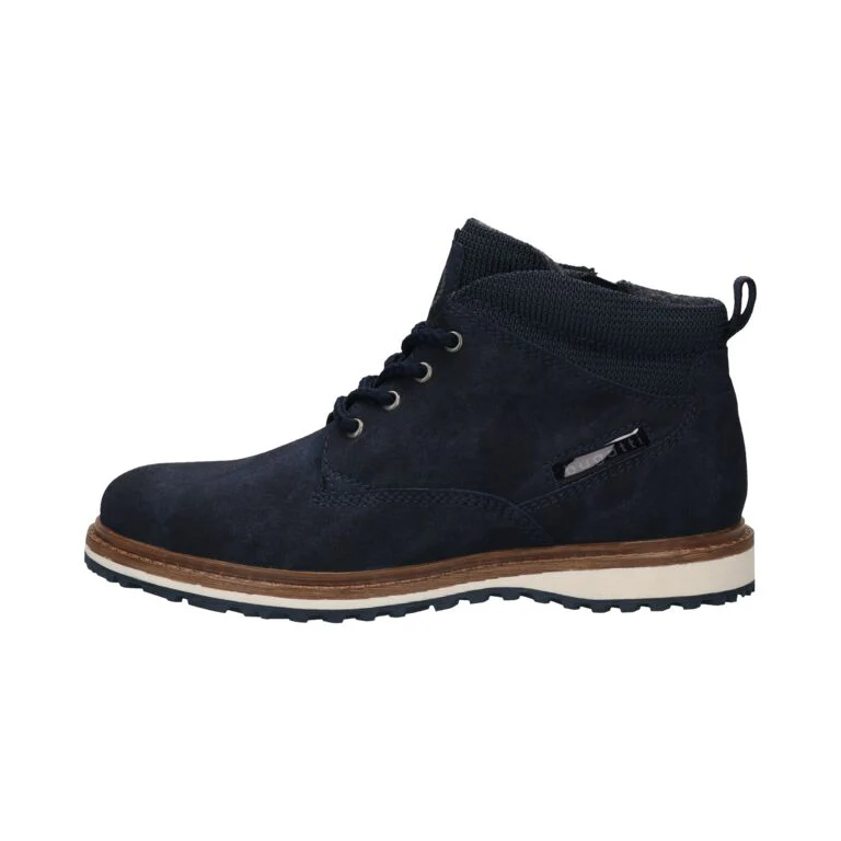 Schnürstiefel dunkelblau