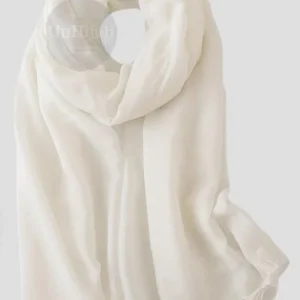Châle Collection Premium Blanc