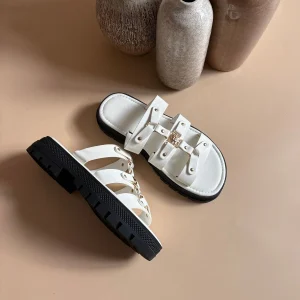 Sandale Chunky - Blanc