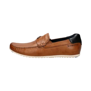 Leder Mokassin cognac