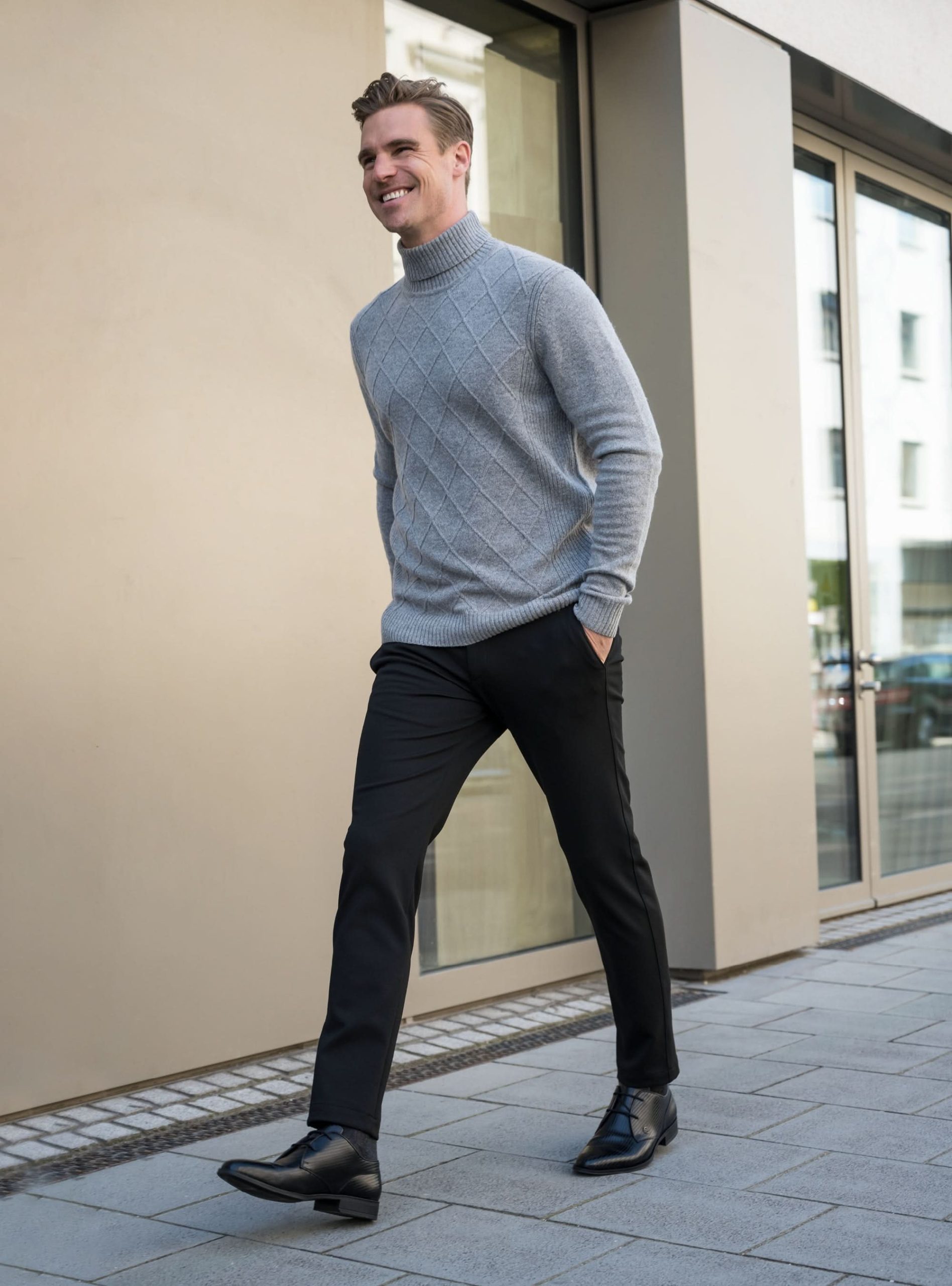 Business Schnürer schwarz – Image 2