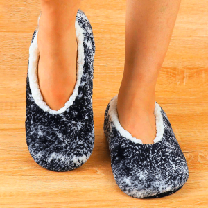 Pantoufle au crochet